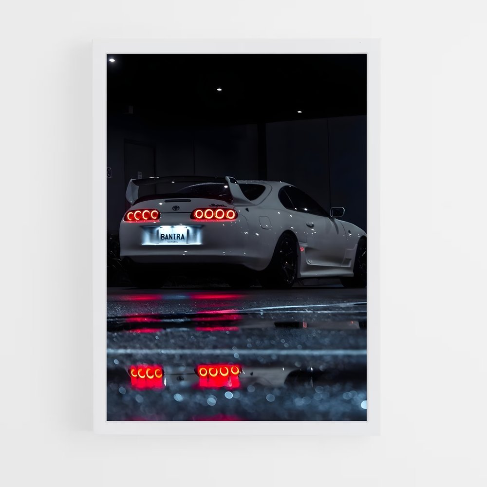 Poster Supra Turbo Dreams – affiche Toyota (vue 3)